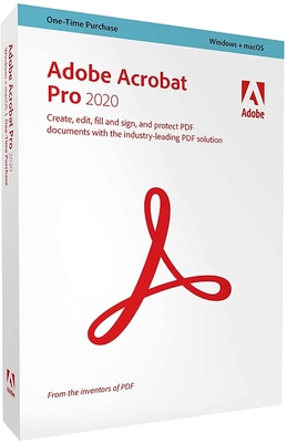 Adobe Acrobat Kleinkasten Pro-2020