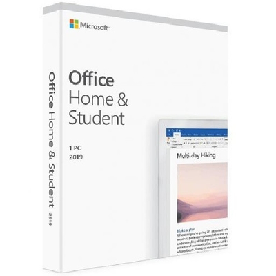 Microsoft Office 2019 Ausgangs- und Einzelhandels-Kasten des Studenten-PKC