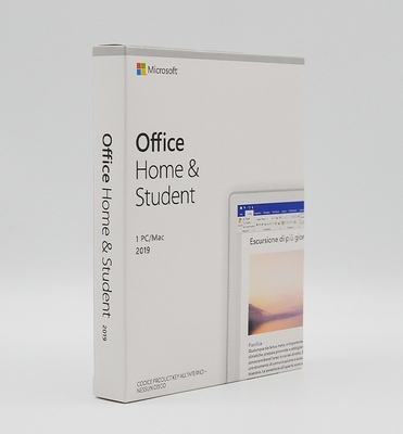 Hochgeschwindigkeitshaus versions-Microsoft Offices 2019 und Einzelhandels-Kasten des Studenten-PKC