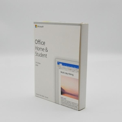 Kleinhaus schlüsselcode-Microsoft Offices 2019 und Einzelhandels-Kasten des Studenten-PKC